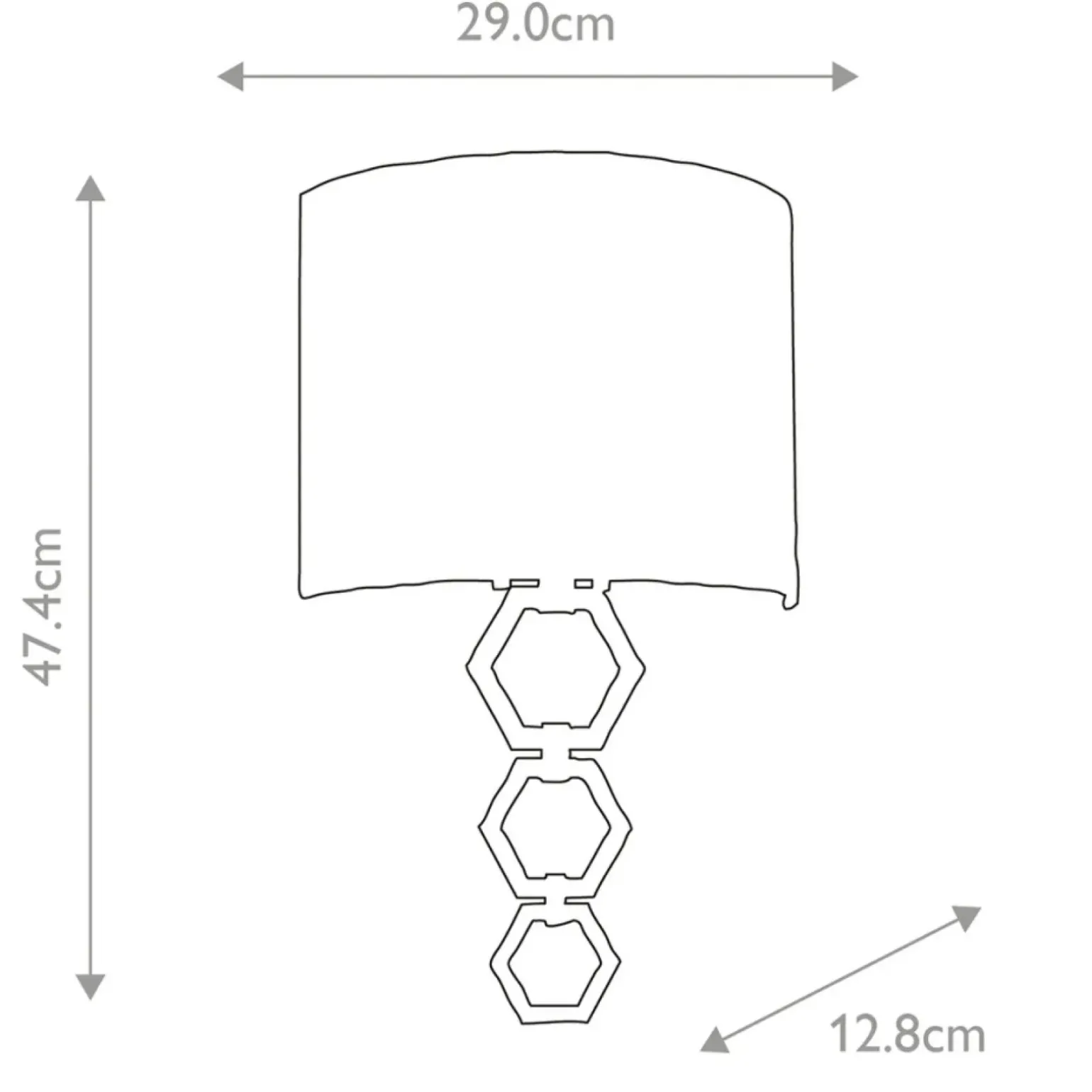 Sklep Kaja Kinkiet ścienny, do stylowego salonu CLARK-MEDIUM-AB z serii CLARK