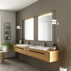 Sklep Kaja Kinkiet ścienny do sypialni, biało-złoty MLP7345 z serii ULTIMO | Kaja Oświetlen