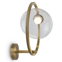 Sklep Kaja Kinkiet ścienny ledowy, złoty okrąg MOD327WL-L5BS3K1 LUNARE