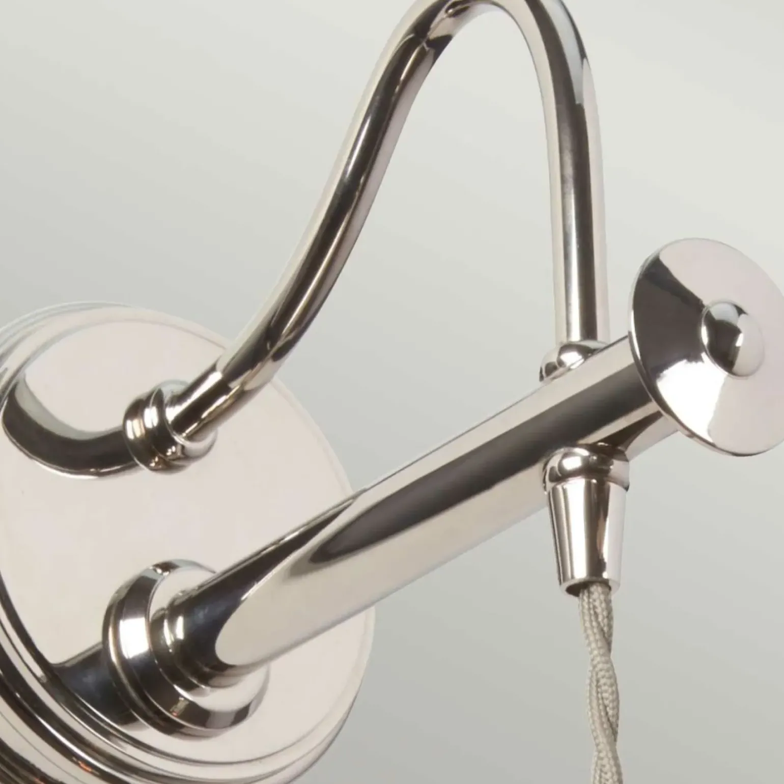 Sklep Kaja Kinkiet ścienny, polerowany nikiel DOUILLE1-PN z serii DOUILLE