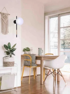 Sklep Kaja Kinkiet ścienny z białym, matowym kloszem K-4953 | Kaja Oświetlenie