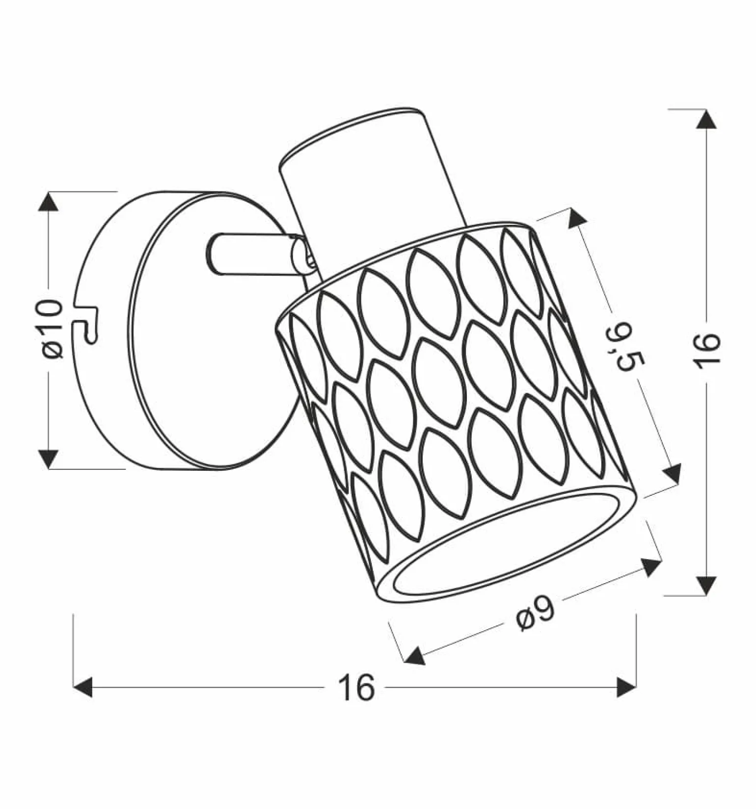 Sklep Kaja Kinkiet ścienny z dekoracyjnym, szklanym kloszem 91-27375 z serii BILL | Kaja Oś