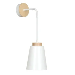 Sklep Kaja Kinkiet ścienny z drewnianymi detalami 443/K1 | Kaja Oświetlenie