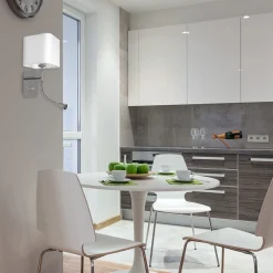 Sklep Kaja Kinkiet ścienny z podstawą w kolorze chromu ML63600 z serii NAPOLI | Kaja Oświet