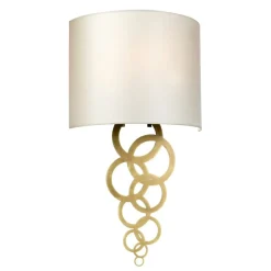 Sklep Kaja Kinkiet ścienny ze złotą ozdobą CURTIS-MEDIUM-AB z serii CURTIS