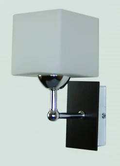 Sklep Kaja Kinkiet do sypialni, klosz kostka 21-24513 CUBETTO | Kaja Oświetlenie