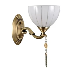 Sklep Kaja Kinkiet do sypialni retro glamour MB38445-1 BAXIO | Kaja Oświetlenie