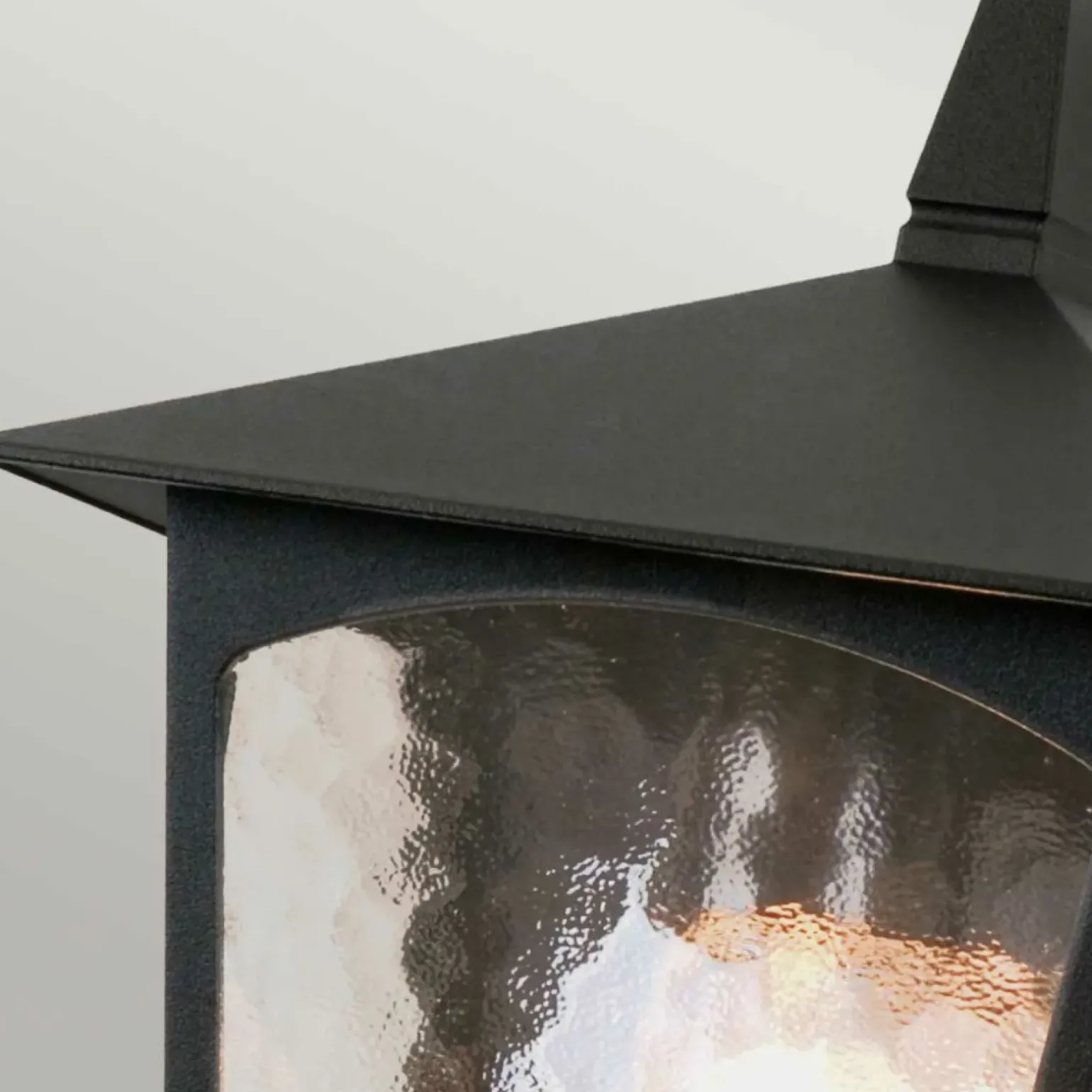 Sklep Kaja Kinkiet do zamocowania na fasadzie BL15-BLACK z serii YORK