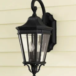 Sklep Kaja Kinkiet elewacyjny, FE-COTSLN2-M-BK z serii COTSWOLD LANE