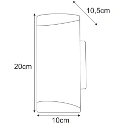Sklep Kaja Kinkiet elewacyjny idealny do oświetlenia wejścia K-8204 z serii PRIMA