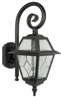 Sklep Kaja Kinkiet elewacyjny z ozdobnym szkłem K 3012/1/N z serii WITRAŻ | Kaja Oświetleni