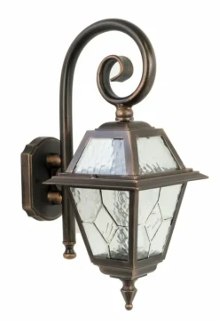 Sklep Kaja Kinkiet elewacyjny z ozdobnym szkłem K 3012/1/N z serii WITRAŻ | Kaja Oświetleni