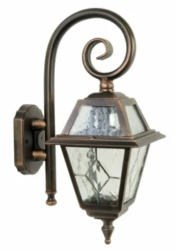 Sklep Kaja Kinkiet elewacyjny z ozdobnym szkłem K 3012/1/N z serii WITRAŻ | Kaja Oświetleni