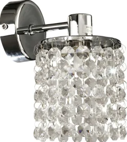 Sklep Kaja Kinkiet glamour z kloszem z kryształków 21-08421 ROYAL | Kaja