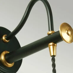 Sklep Kaja Kinkiet, kolor czarny z mosiądzem DOUILLE1-BPB z serii DOUILLE