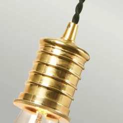 Sklep Kaja Kinkiet, kolor czarny z mosiądzem DOUILLE1-BPB z serii DOUILLE