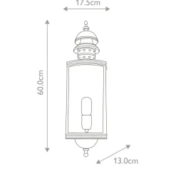 Sklep Kaja Kinkiet, kolor DOWNING-STREET-V z serii DOWNING STREET