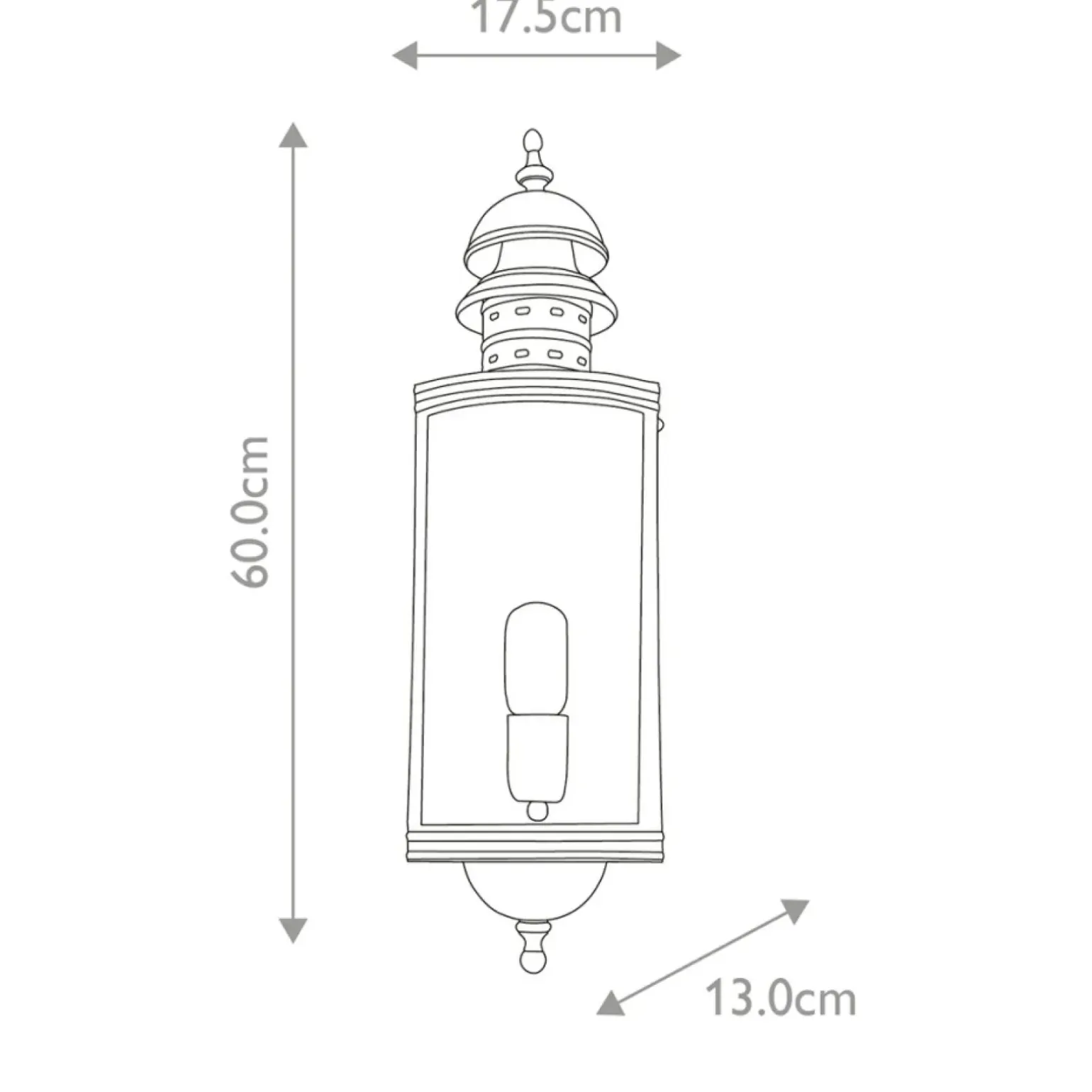 Sklep Kaja Kinkiet, kolor DOWNING-STREET-V z serii DOWNING STREET