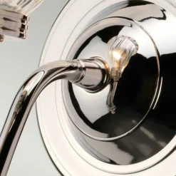 Sklep Kaja Kinkiet, kolor polerowany nikiel BATH-CARROLL1-PN z serii CARROLL