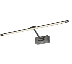 Sklep Kaja Kinkiet LED nad lustro 90cm AZ2663 DAVINCI BLACK CHROME | Kaja