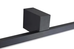 Sklep Kaja Kinkiet LED, prosta lampa nad lustro LP-778/1W XXL BK z serii NEVADA