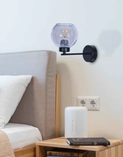 Sklep Kaja Kinkiet o klasycznym kształcie, do sypialni K-4853 ALDAR | Kaja