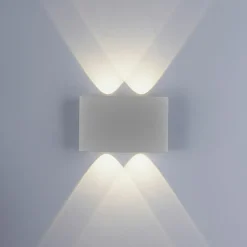 Sklep Kaja Kinkiet ogrodowy, 4 źródła LED 9487-21 z serii CARLO | Kaja