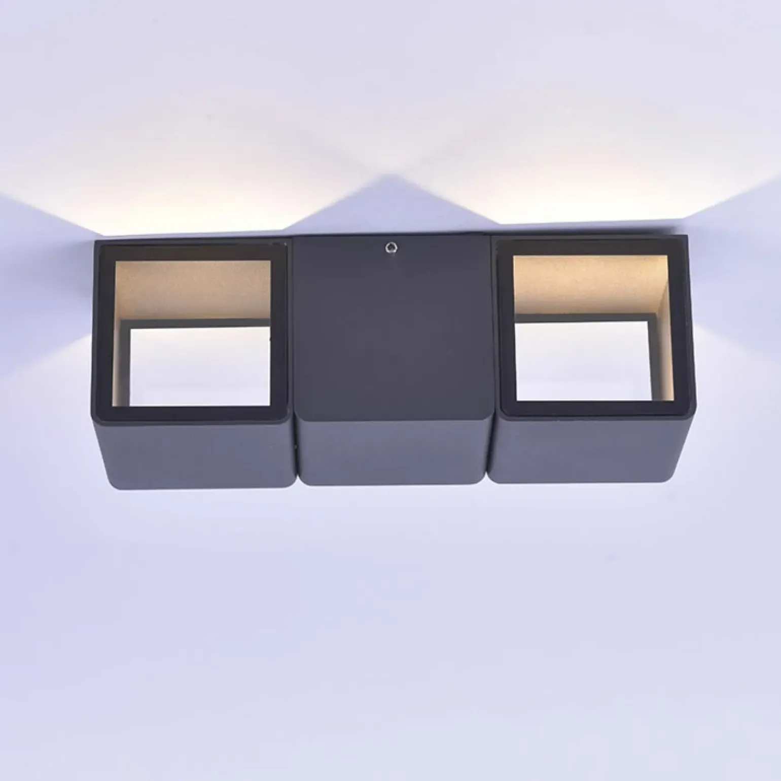 Sklep Kaja Kinkiet ogrodowy w formie trzech kubików 9658-13 z serii MARCEL | Kaja