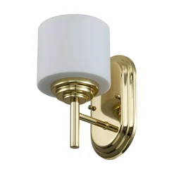 Sklep Kaja Kinkiet, polerowany mosiądz FE-MALIBU1-BATH-PB z serii MALIBU