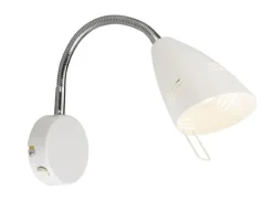 Sklep Kaja Kinkiet regulowane ramię i wycięcia w kloszu 197612 | Kaja Oświetlenie