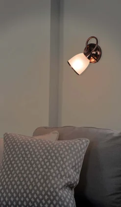 Sklep Kaja Kinkiet w eleganckim stylu K-JSL-8090/1W AB SAMIRA | Kaja Oświetlenie