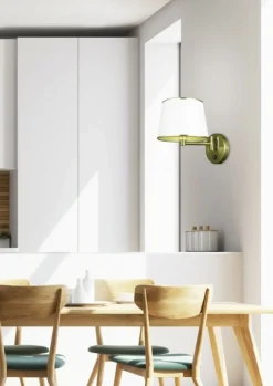 Sklep Kaja Kinkiet w kolorze antycznego złota 21-01279 IBIS | Kaja Oświetlenie