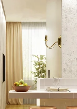 Sklep Kaja Kinkiet w kolorze antycznego złota 21-69149 MUZA | Kaja Oświetlenie