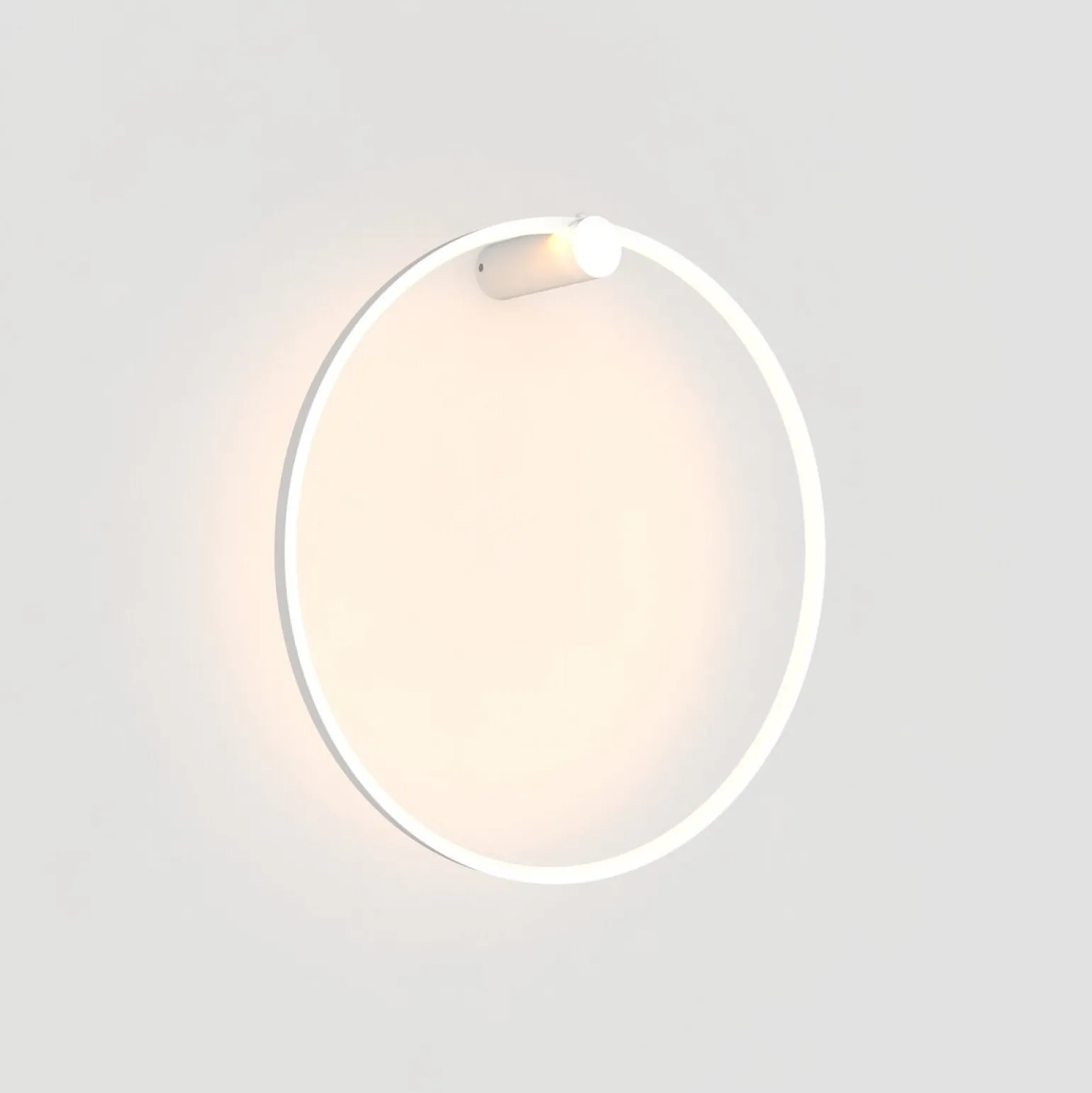 Sklep Kaja Kinkiet w kształcie koła 90cm do łazienki LP-999/1W L WH MIRROR