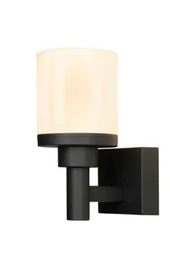 Sklep Kaja Kinkiet z białym kloszem, lampa zewnętrzna 21-32386 SAPONIA | Kaja