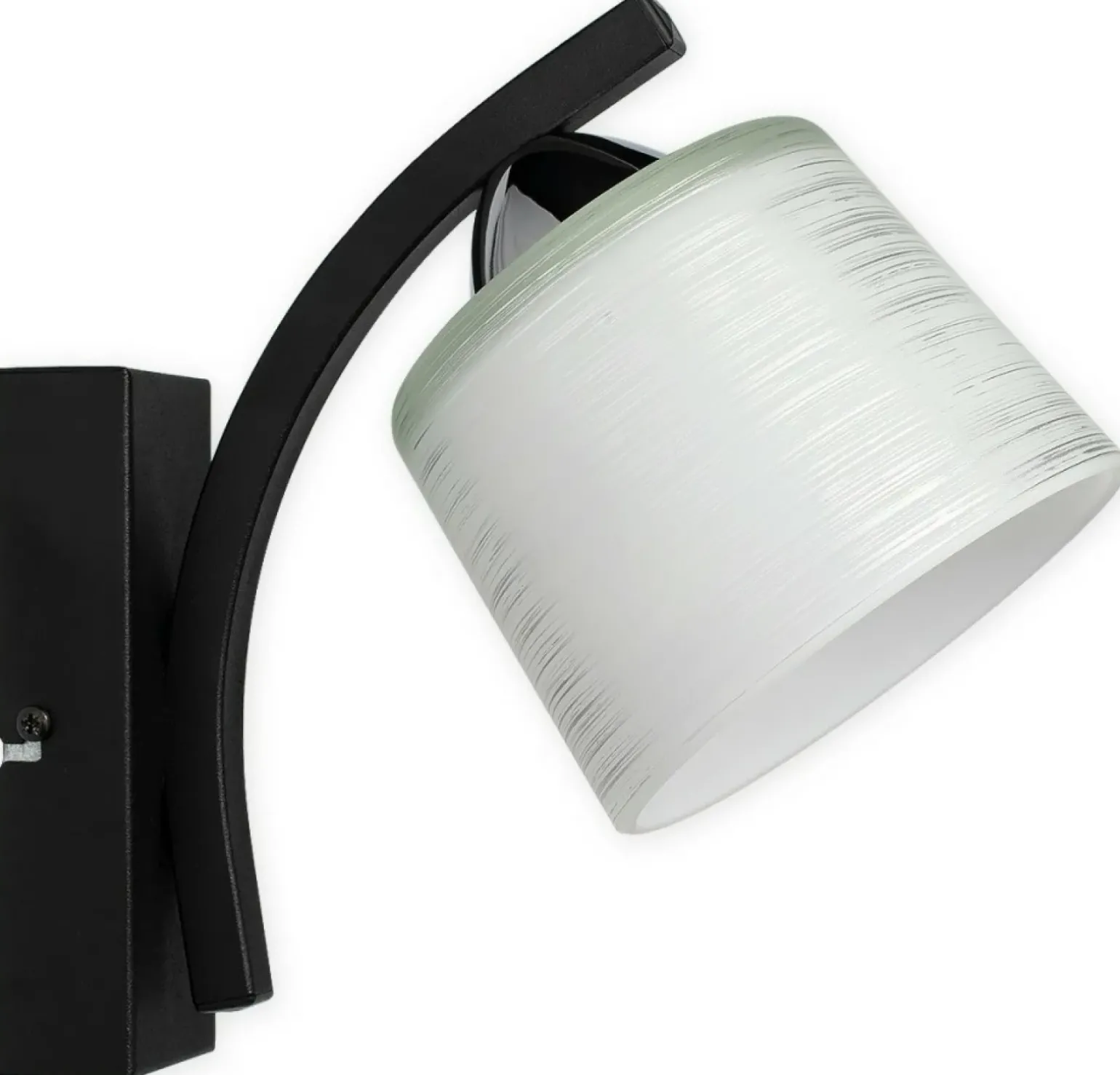 Sklep Kaja Kinkiet z dekoracyjnym kloszem O3260 K1 CZA + CH z serii TALAR | Kaja