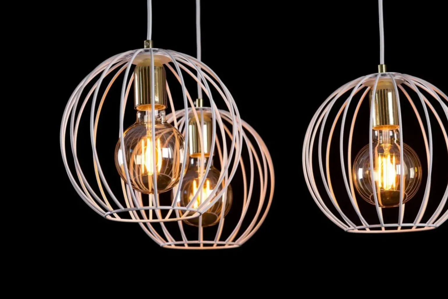 Sklep Kaja Kinkiet z drucianym kloszem w kolorze m 145/K1 | Kaja Oświetlenie