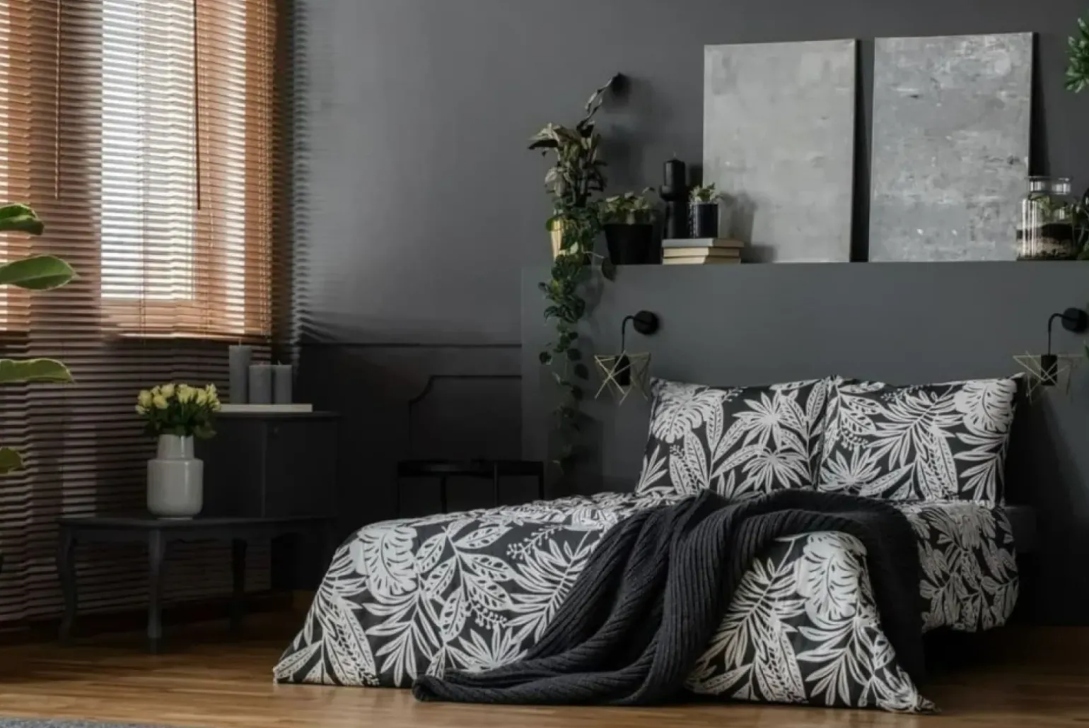 Sklep Kaja Kinkiet z drucianym kloszem, w kolorze u 8285 | Kaja