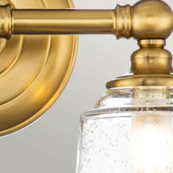 Sklep Kaja Kinkiet z IP44 mosiądz FE-HUGOLAKE2BATH-BB z serii HUGUENOT LAKE