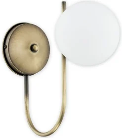 Sklep Kaja Kinkiet z matowym kloszem O2850 K1 PAT z serii Ape | Kaja Oświetlenie