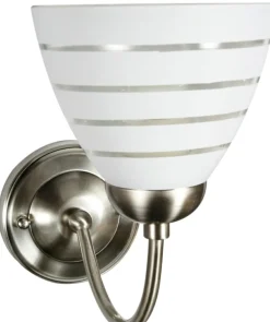 Sklep Kaja Kinkiet z mlecznym kloszem w paski 21-66145 ULI | Kaja Oświetlenie