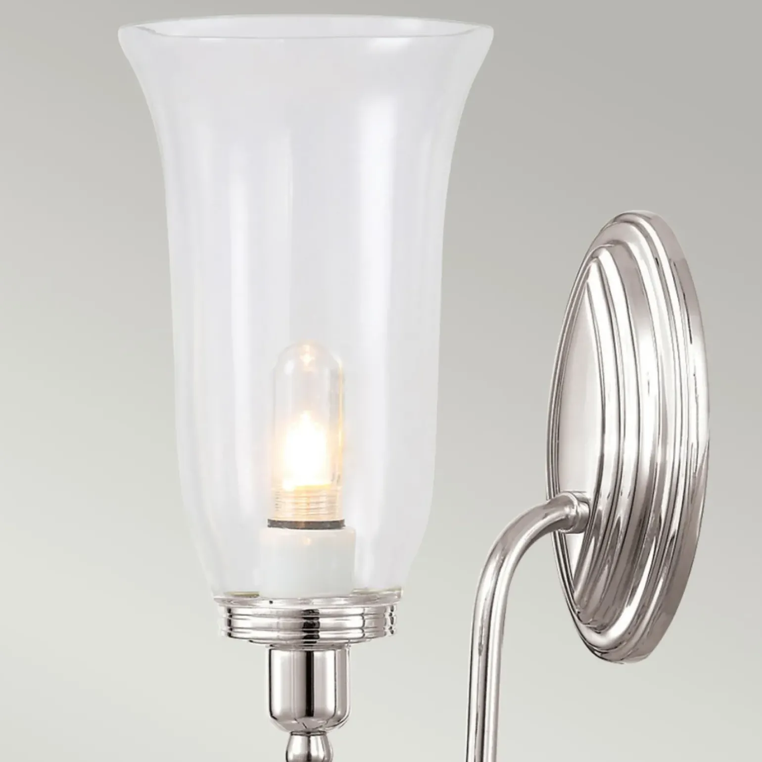 Sklep Kaja Kinkiet z oprawą w kolorze niklu BATH-BLAKE2-PN z serii BLAKE