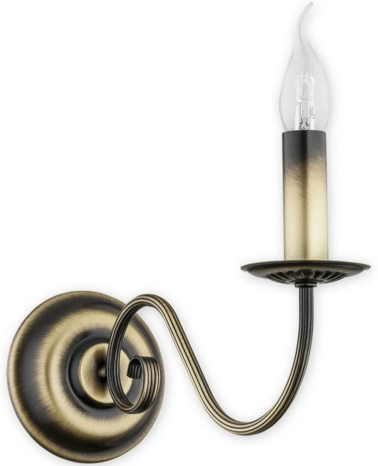 Sklep Kaja Kinkiet z oprawą w kolorze patyny O2890 K1 PAT | Kaja Oświetlenie