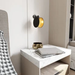 Sklep Kaja Kinkiet z otwartym kloszem, do sypialni 1325/K1 MOTIF | Kaja