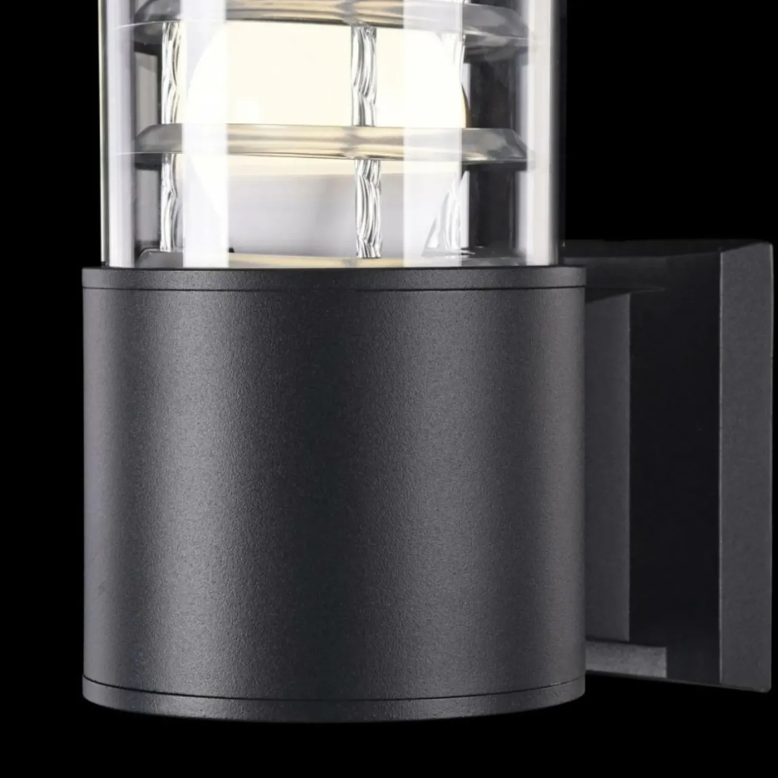 Sklep Kaja Kinkiet z przezroczystym kloszem O576WL-01B BRONX | Kaja Oświetlenie