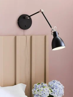 Sklep Kaja Kinkiet z regulowanym ramieniem i kloszem 108250 | Kaja Oświetlenie