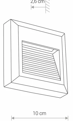 Sklep Kaja Kinkiet z wbudowanym LED-em, barwa neutralna 8148 | Kaja Oświetlenie