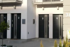 Sklep Kaja Kinkiet zewnątrzny, do oświetlenia wejścia 8002 AL z serii ADELA | Kaja Oświetle