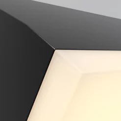 Sklep Kaja Kinkiet zewnętrzny LED 10W, czarny O436WL-L10GF3K z serii BRICK