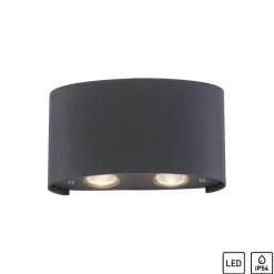 Sklep Kaja Kinkiet zewnętrzny LED w kolorze 9487-13 z serii CARLO | Kaja